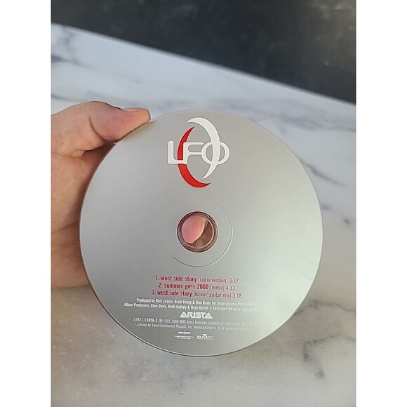 West Side Story/Summer Girls 2000 [Single] by LFO (Pop) (CD, Jul-2000, Arista) - Picture 2 of 10